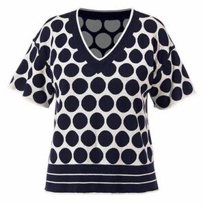 Cabi Volley Pullover  Sz Medium reversible